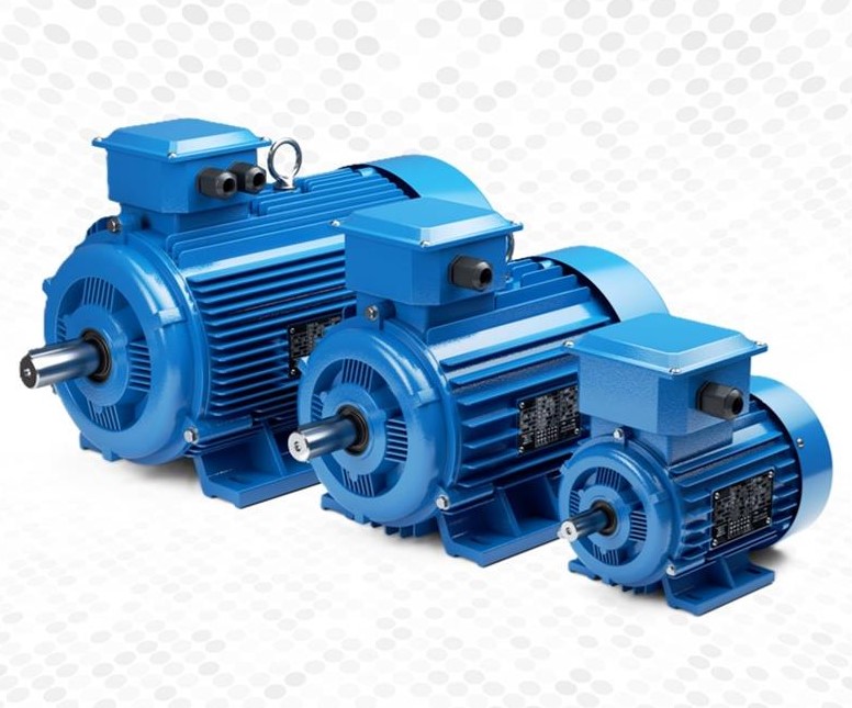 IE2 High Efficiency Induction Motors 0.75-500kW 415V 4/6/8 Pole IP55 | TEFC Aluminum/Cast Iron Frame | B3/B5/B35 Mounting | Industrial Pump/Fan Applications | DEWA Approved UAE Energy Saving Solutions 
